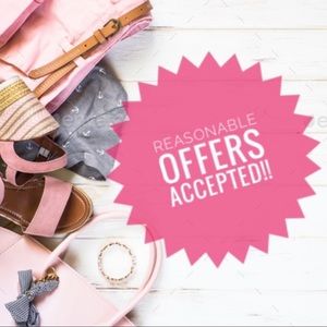 Don’t like the price? Make me an offer!!